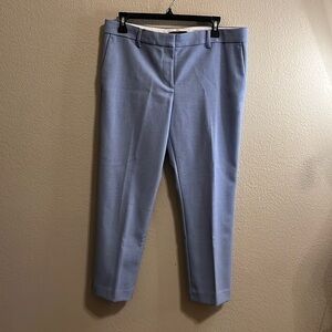 Ann Taylor Sky Blue Crop Pants SZ 10P